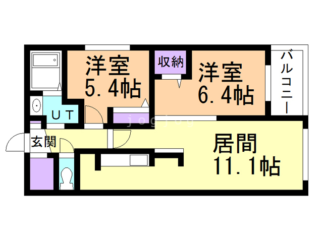 Ｎ－ＳＴＹＬＥ　ＳＴＥＬＬＡの間取り