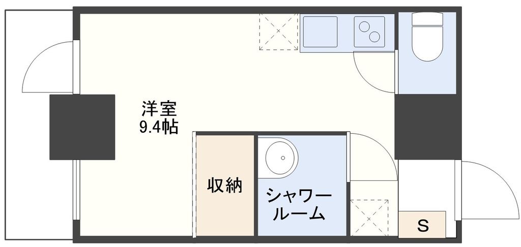 デ・クメール中川の間取り