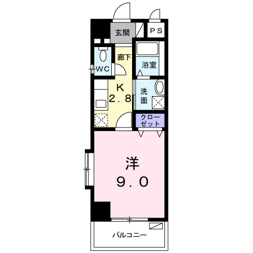 ゆちばな２泉崎の間取り