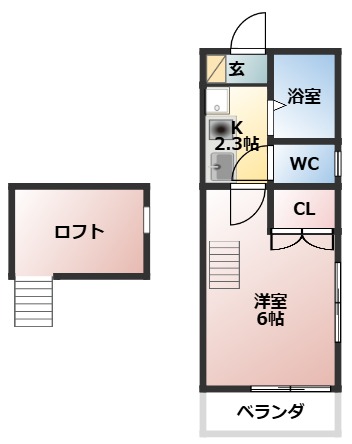 ウイスティリア本郷の間取り