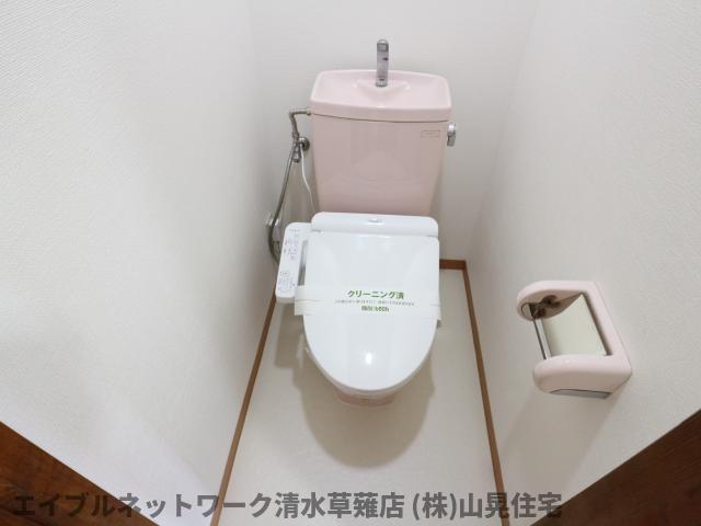 ＪＲ東海道本線 草薙駅 徒歩8分 4階建 築29年のトイレ写真