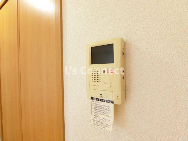 セキュリティ　突然の来客もＴＶモニターホンでしっかり確認。