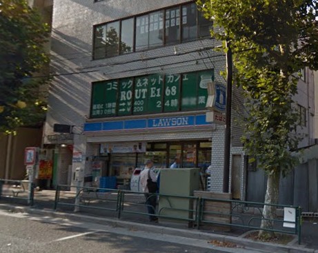 コンビニ　ローソン早稲田町（コンビニ）まで586m