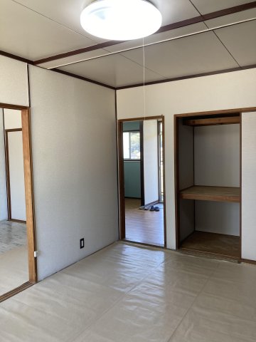 収納　6畳二間に、収納あります、沢山入ります。