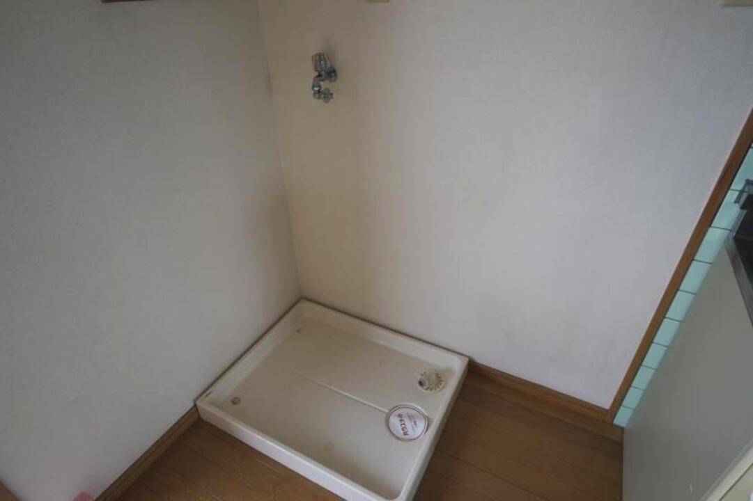 洗面設備　洗濯機置場