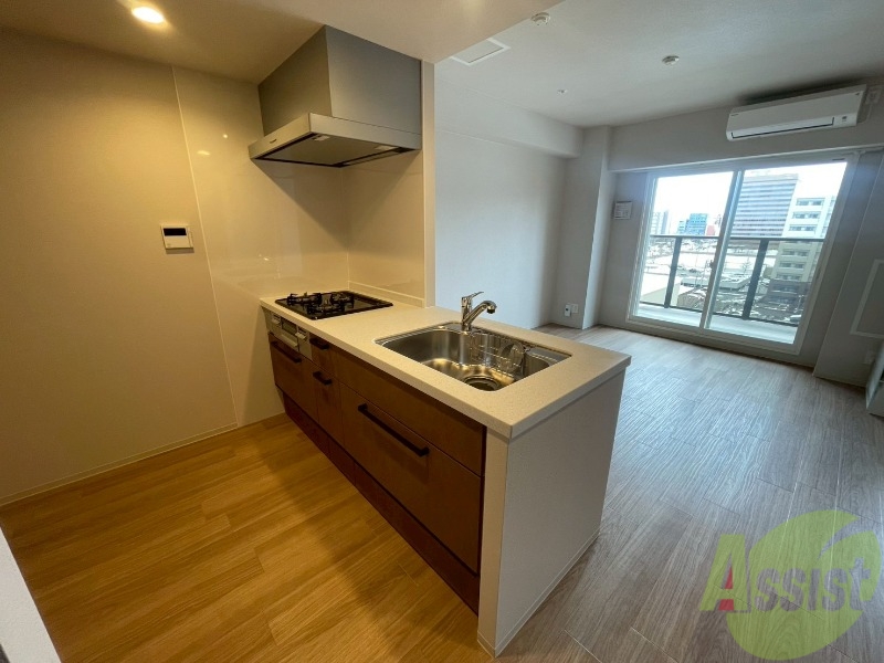 キッチン　システムキッチンなので、すぐお料理に使えます！