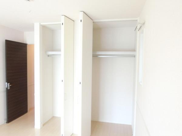 収納　クローゼット！