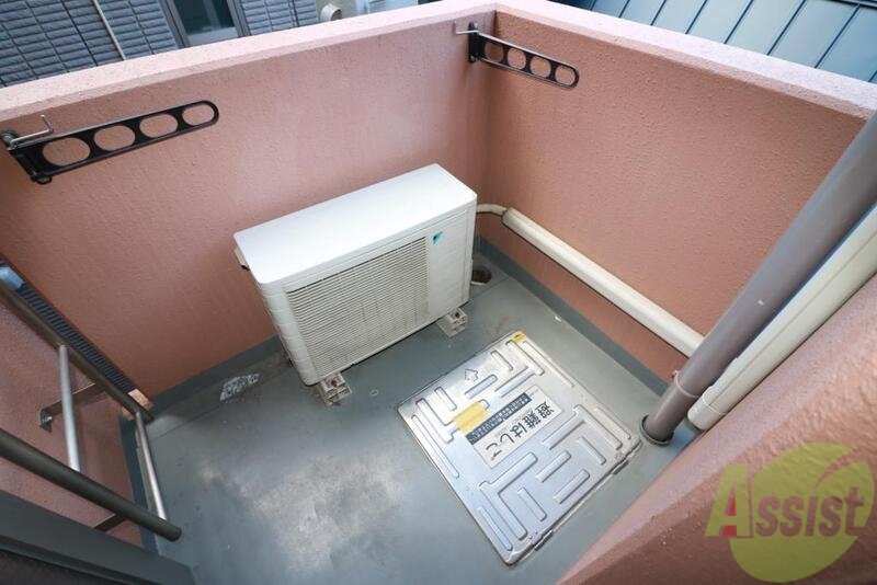 バルコニー　風通しがいいです