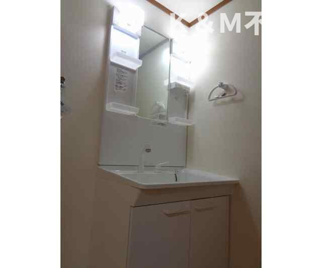 洗面設備　洗面所です