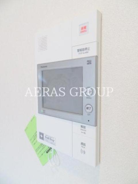 セキュリティ　モニター付きインターフォン