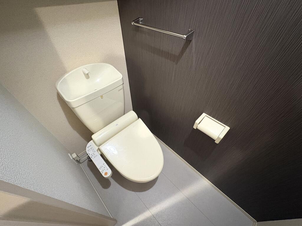 近鉄長野線 富田林駅 徒歩10分 2階建 築14年のトイレ写真