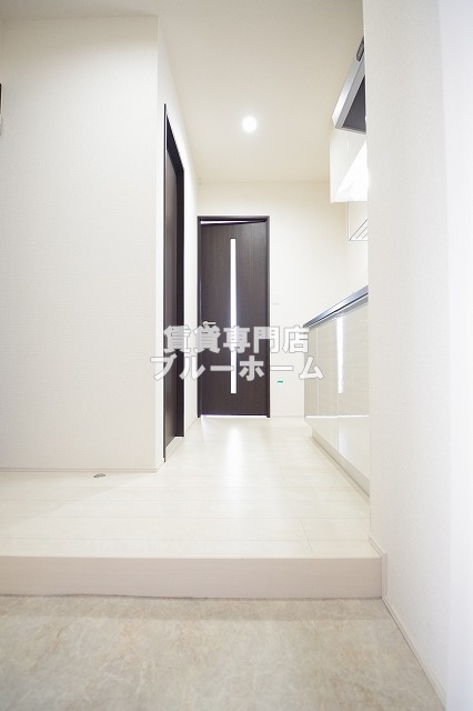 玄関　奥行きのある玄関！