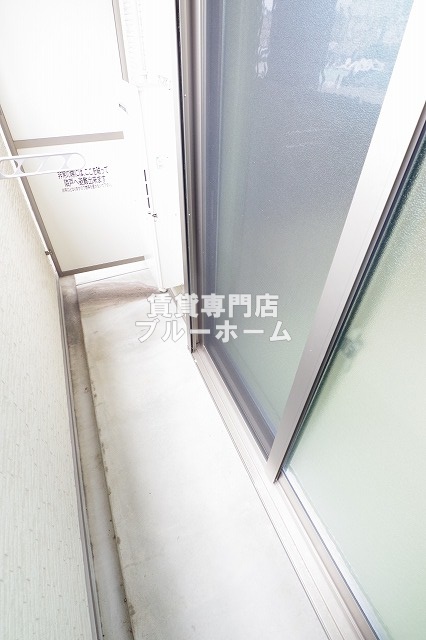 バルコニー　風通しの良いバルコニー！