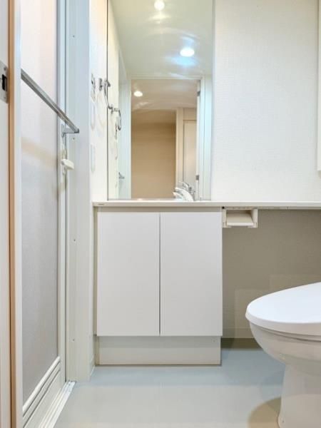 洗面設備　洗面所です