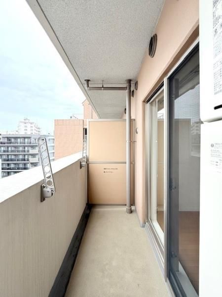 バルコニー　バルコニーがあります