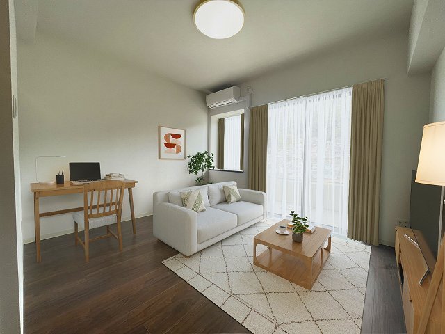 居室・リビング　家具はＣＧです