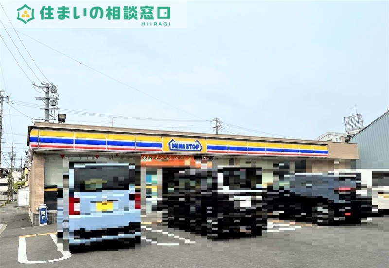 コンビニ　ミニストップ岡崎伝馬通店（コンビニ）まで268m