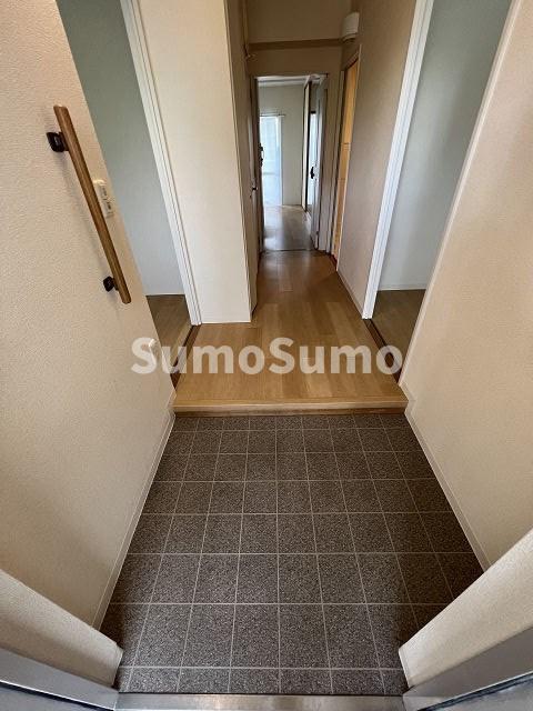 玄関　明るい玄関です