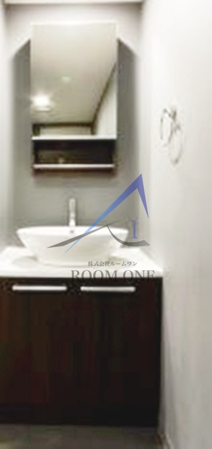 洗面設備　洗面台です。
