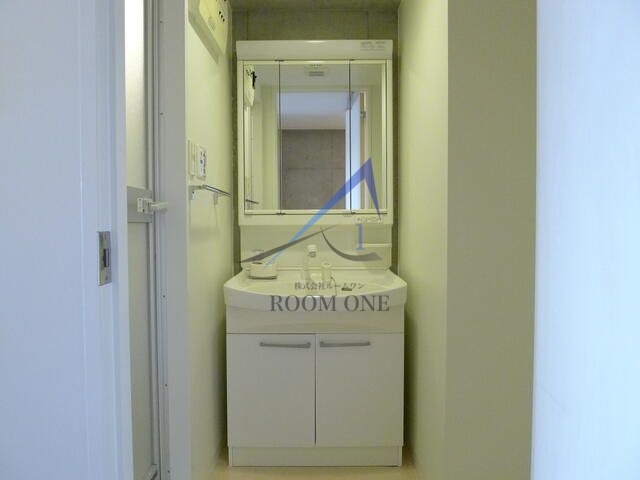 洗面設備　洗面台です。