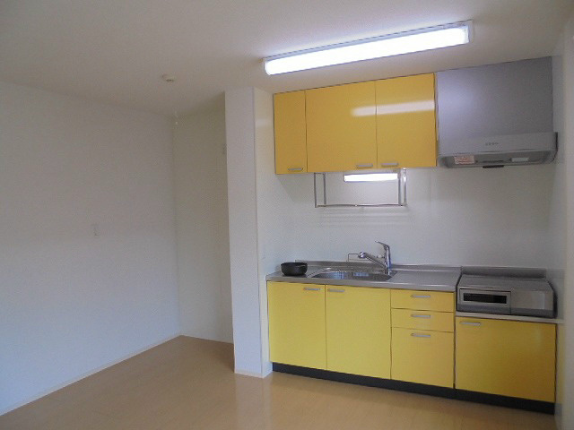 キッチン　写真は203号室です（参考）