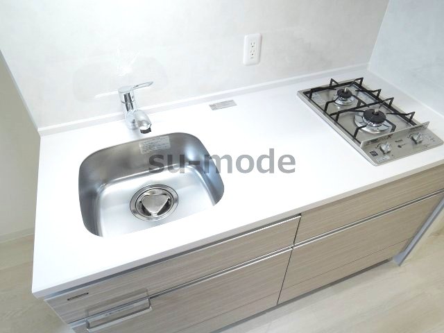 キッチン　301号室の写真です