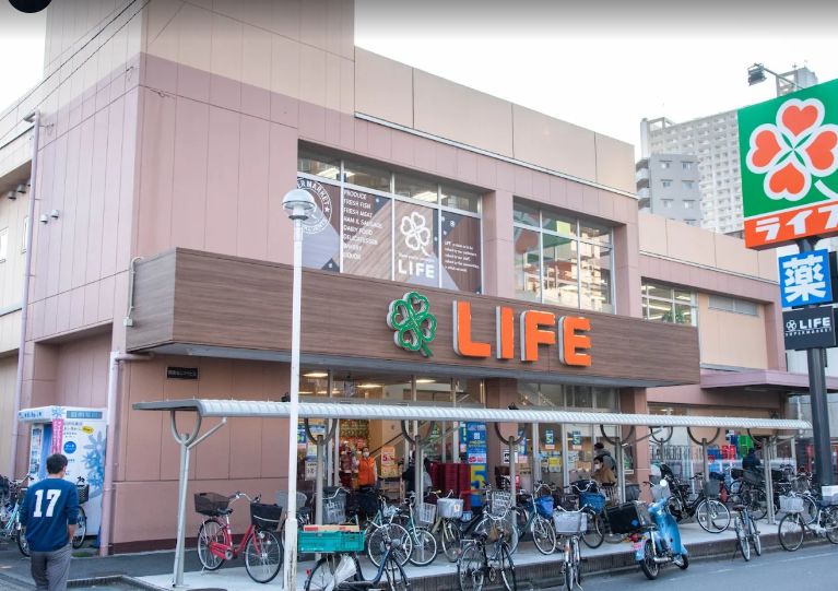 スーパー　ライフ東向島店（スーパー）まで389m