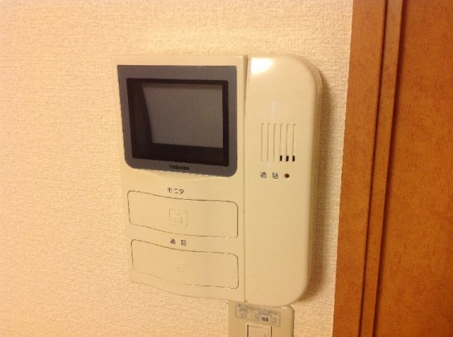 セキュリティ　モニター付きインターホン