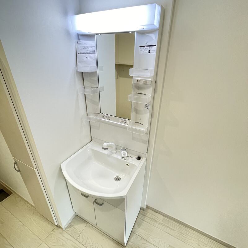 洗面設備　忙しい朝には欠かせない洗面所です