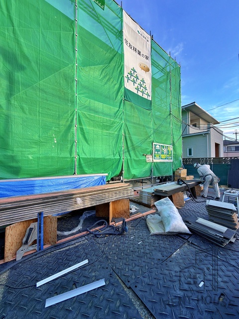 その他共有部分　外観（建設中）