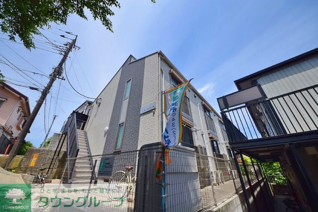 建物外観　経済的な都市ガス