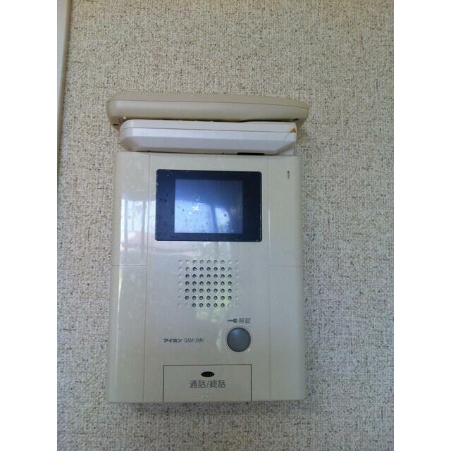 セキュリティ　モニター付きインターホン。