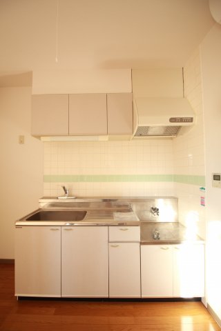キッチン　（同タイプ参考写真）ソフィアコート　北区田端新町1
