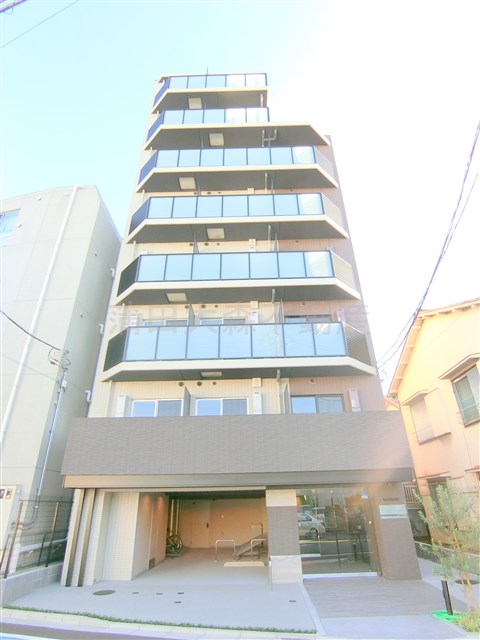 建物外観　外観　RC鉄筋コンクリート造地上8階建て1K総戸数24戸の分