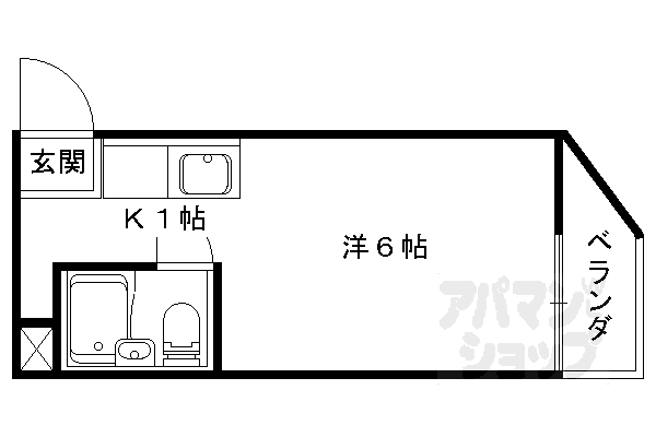 アルビオンシティ京都沢町の間取り写真