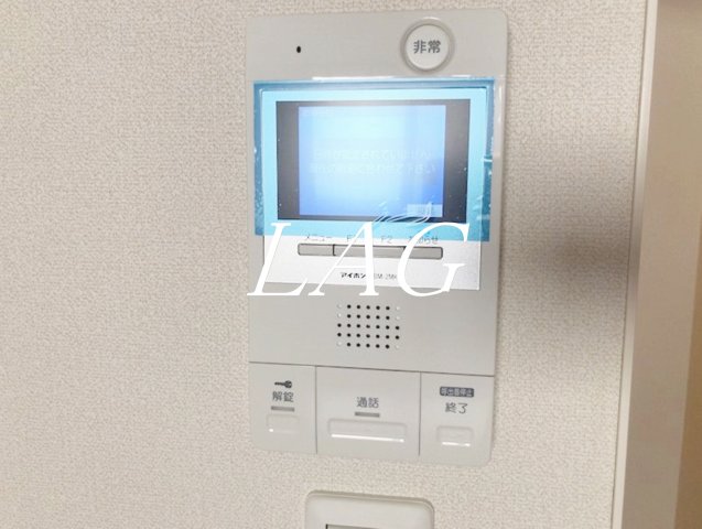 セキュリティ　モニター付きインターホンです。