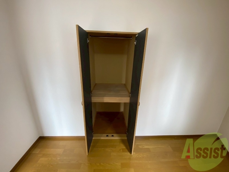 収納　収納もバッチリあるのでお部屋が片付きますよ！