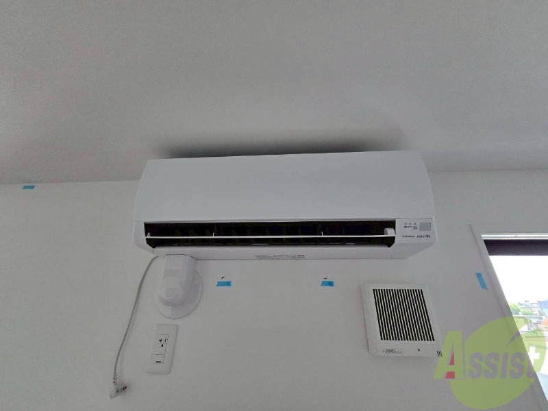 その他設備　エアコンがありますので夏でも快適に過ごせます！