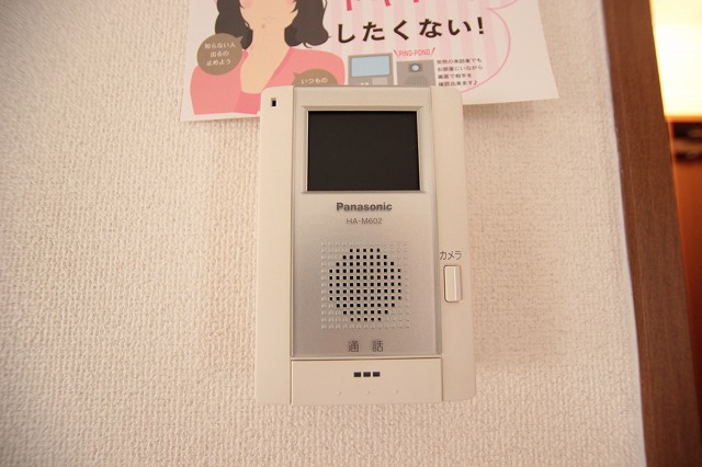 セキュリティ　同物件別号室の写真です。