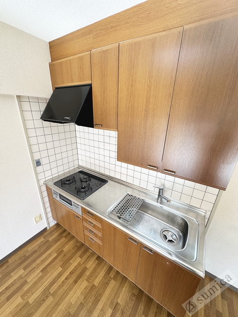 キッチン　３口システムキッチン・お料理もグレードアップ♪♪