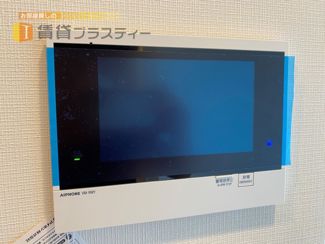 セキュリティ　来訪者の確認が出来ます。