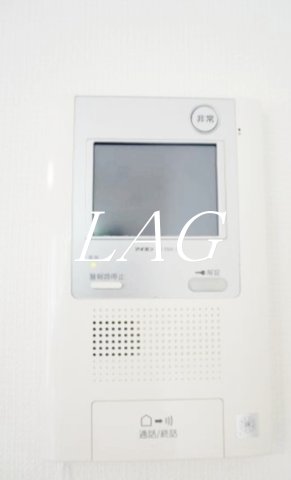 セキュリティ　モニター付きインターホンです。