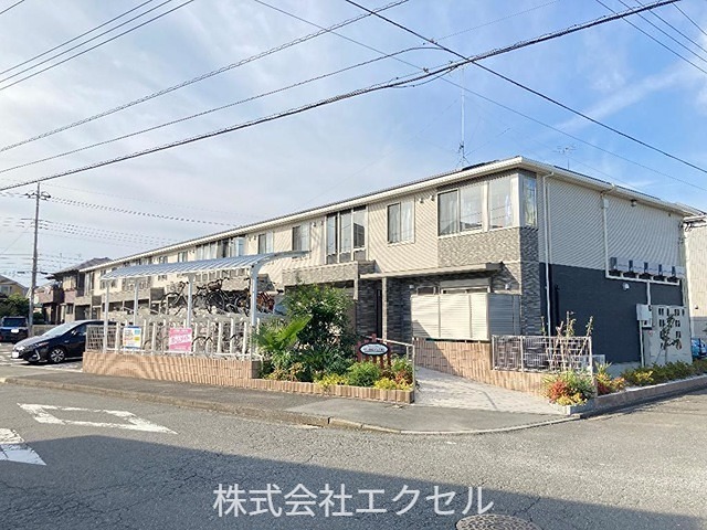 建物外観　万願寺徒歩9分の都市ガス仕様の築浅アパート♪