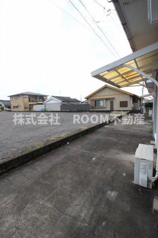 バルコニー　広々としたバルコニーです