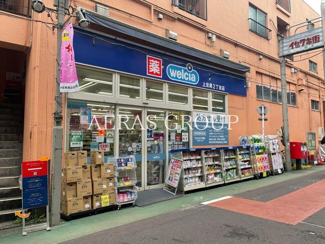 ドラックストア　ウエルシア上目黒2丁目店（ドラッグストア）まで421m