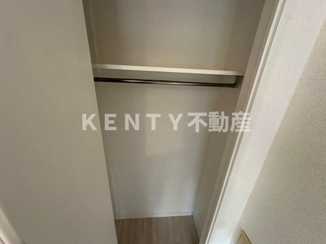 収納　大きなスペースがあり、収納には困りません