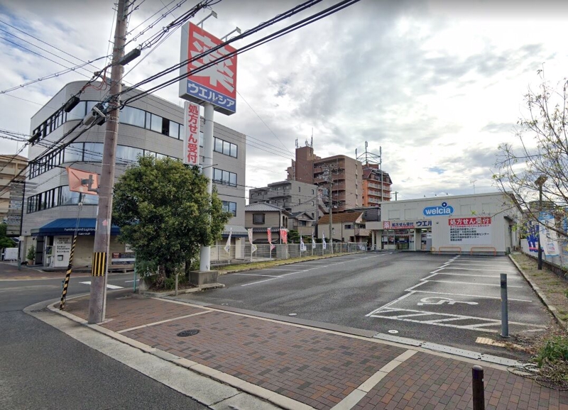ドラックストア　ウエルシア堺百舌鳥梅町店（ドラッグストア）まで599m