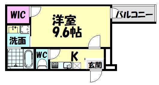 フジパレス鳳駅西III番館の間取り写真