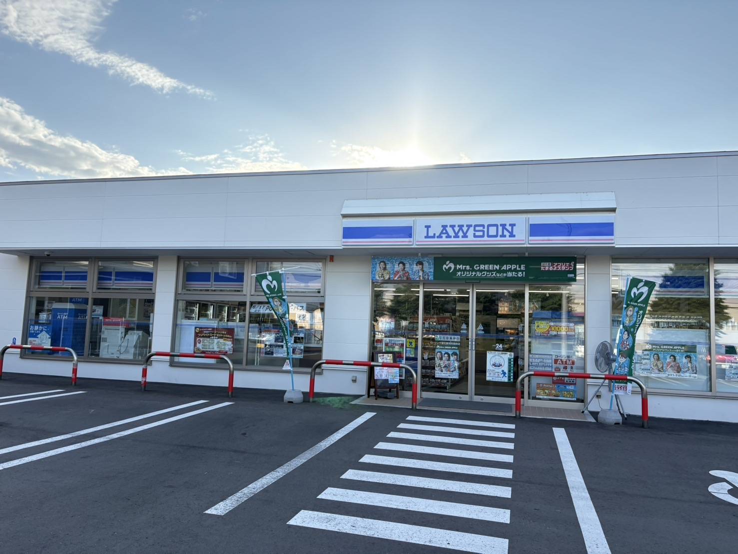コンビニ　ローソン千歳北陽保育園前店（コンビニ）まで264m