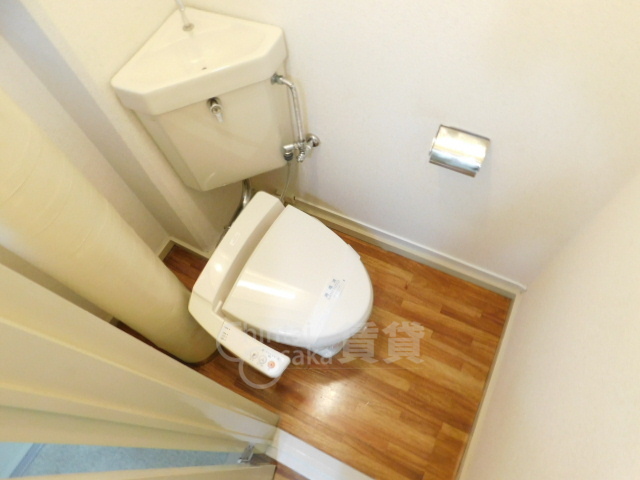 阪急箕面線 箕面駅 徒歩24分 4階建 築47年のトイレ写真